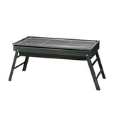 DS NA Charcoal BBQ Grill Smoker Portable Barbecue Outdoor Foldable Camping
