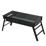 DS NA Charcoal BBQ Grill Smoker Portable Barbecue Outdoor Foldable Camping