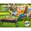 DS NA Charcoal BBQ Grill Smoker Portable Barbecue Outdoor Foldable Camping