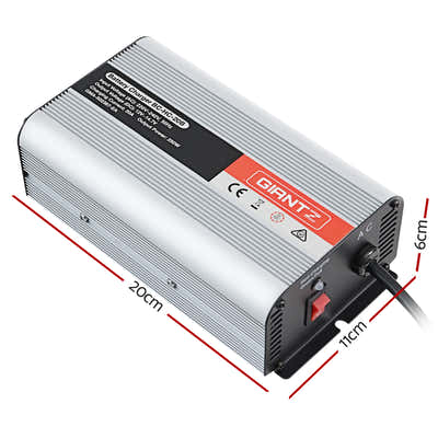 DS NA 12V Car Battery Charger Inverter 20 Amp ATV 4WD Boat Caravan Motorcycle