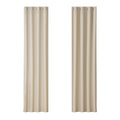 DS NA Artiss 2X Blockout Curtains Blackout Window Curtain Eyelet 140x230cm Beige