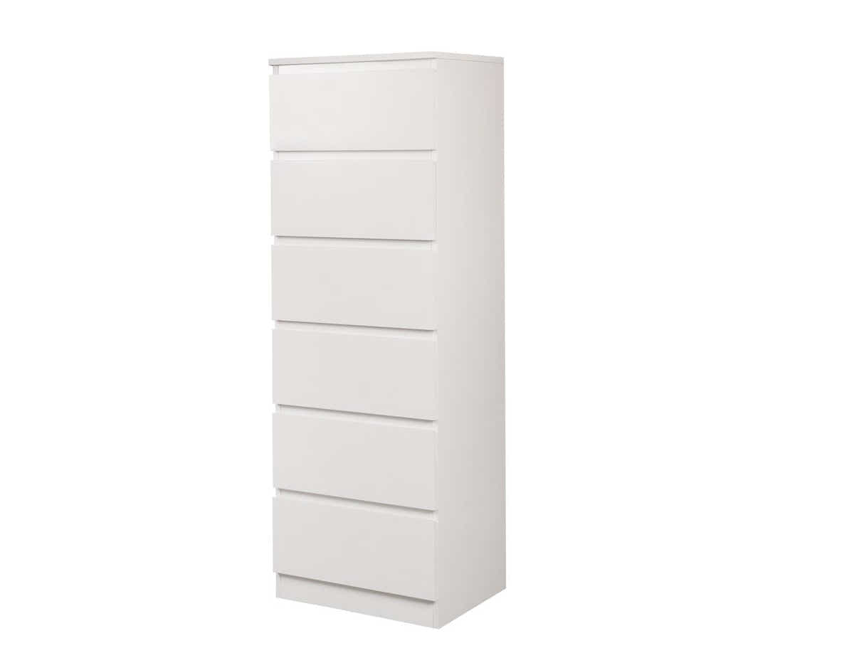 Enkel 6-Drawer Slim Tallboy