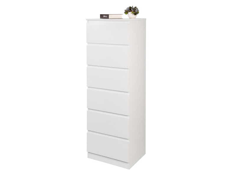DS Enkel 6-Drawer Slim Tallboy