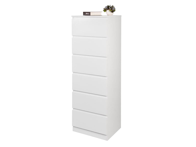 Enkel 6-Drawer Slim Tallboy