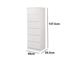 DS Enkel 6 Drawers Slim Tallboy