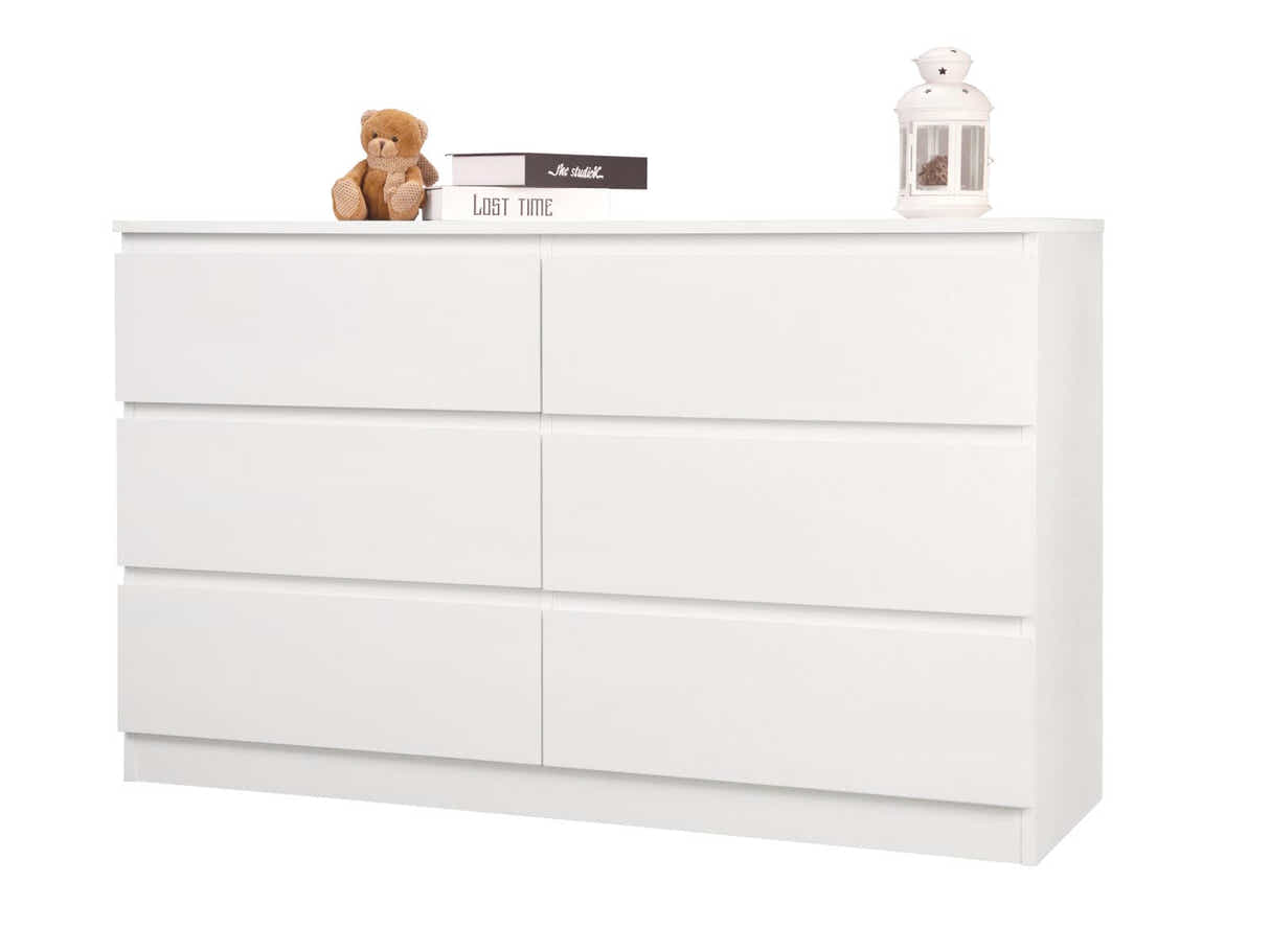 Enkel 6-Drawer Lowboy