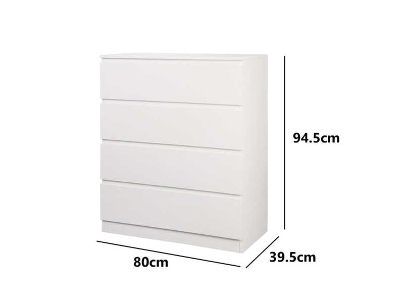 Enkel 4-Drawer Tallboy
