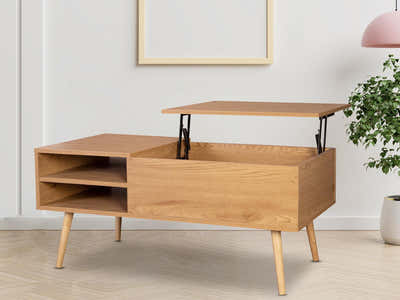 Lyftbar Coffee Table - Oak