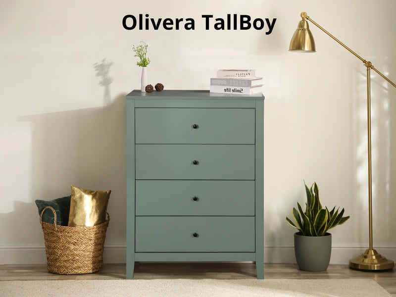 Olivera 4-Drawer Tallboy