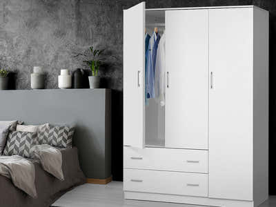 Klader 3-Door Wardrobe