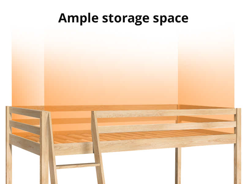 Cabin Bunk Bed Natural