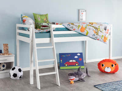 Cabin Bunk Bed White