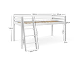 Cabin Bunk Bed White