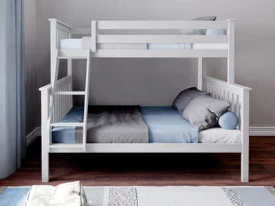 Enkel Triple Bunk Bed White