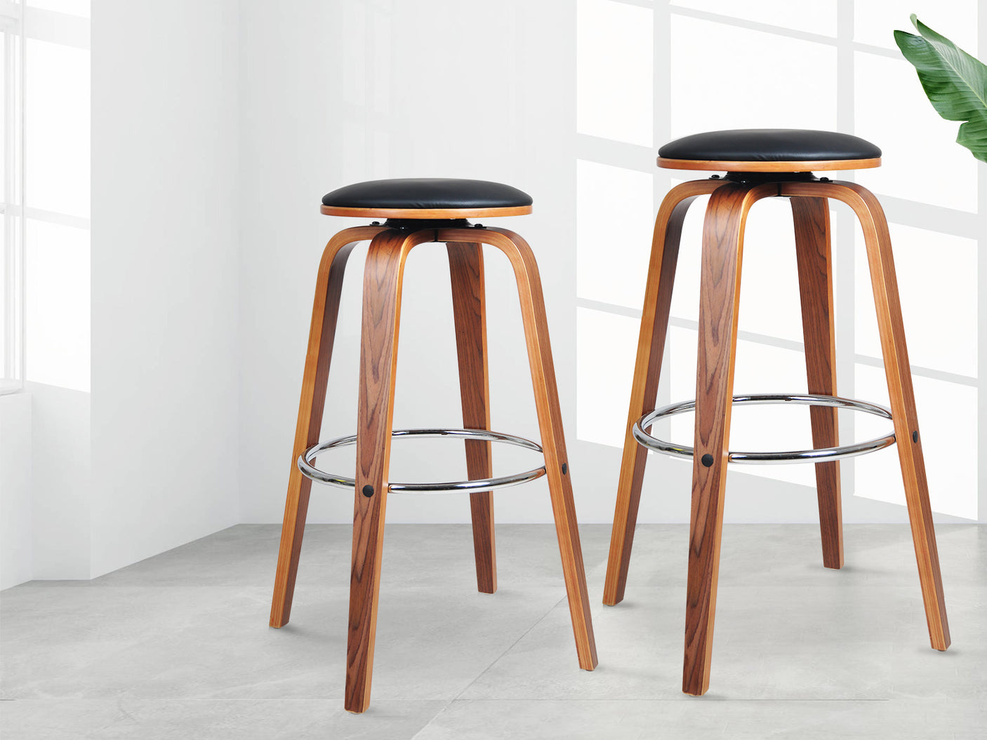 Bar Stool X2 black