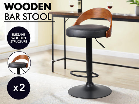 Bar Stools X2 black