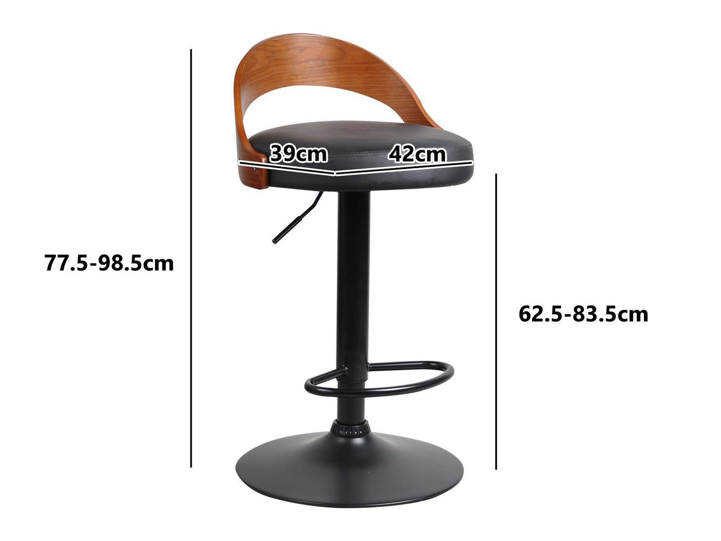 Bar Stools X2 black