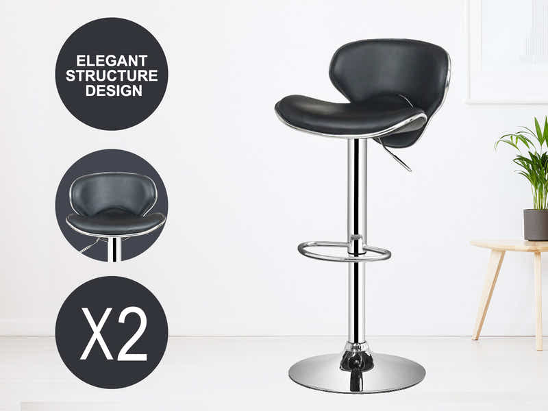 Bar Stool X2 black
