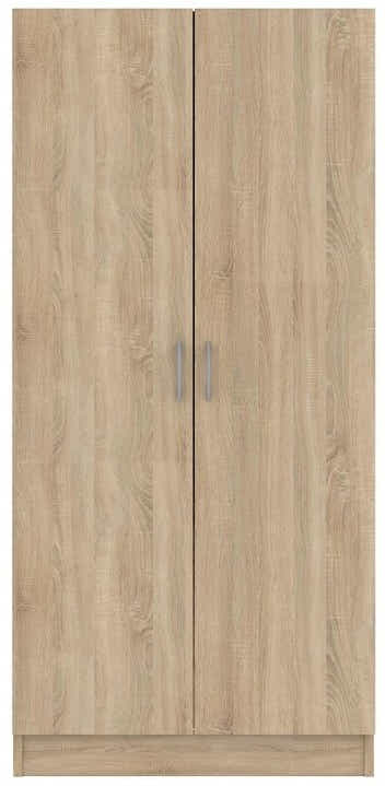 Bardalona 2-Door Wardrobe - Oak