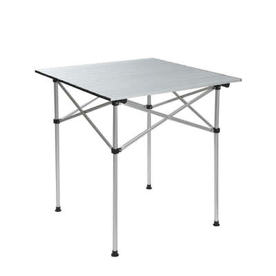 DS NA Weisshorn Camping Table Roll Up Aluminum Portable Desk Picnic 70CM