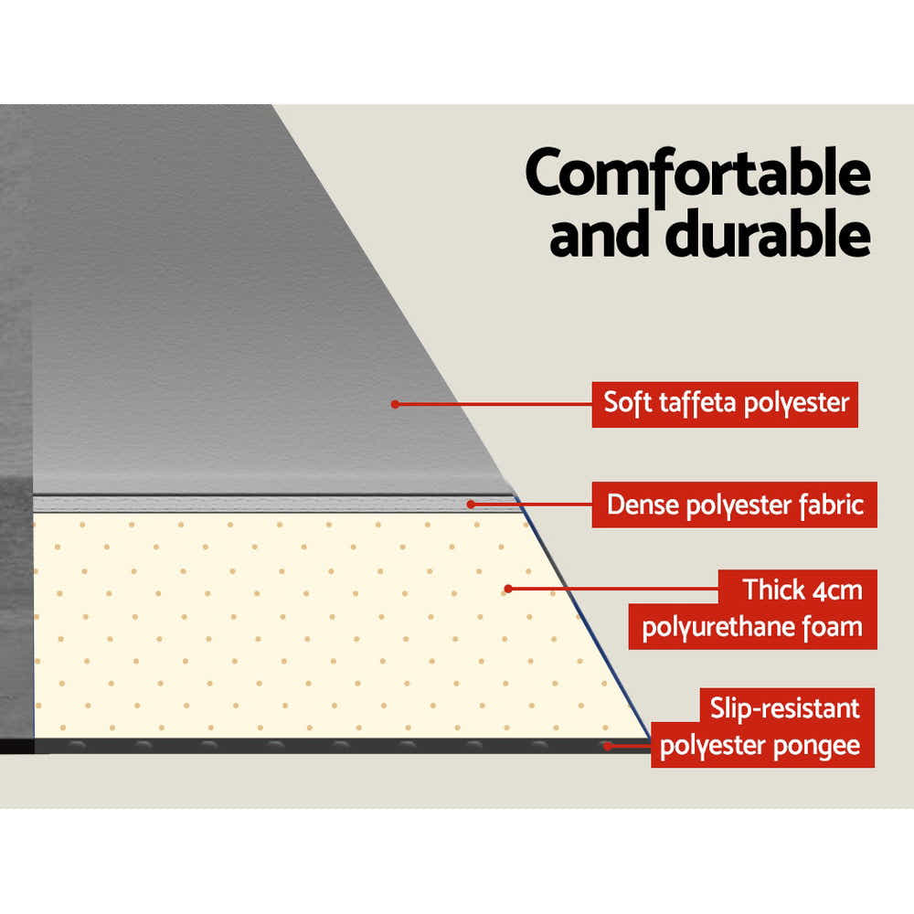 DS NA Weisshorn Self Inflating Mattress - Grey