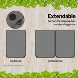 DS NA Weisshorn Double Size Self Inflating Mattress - Grey