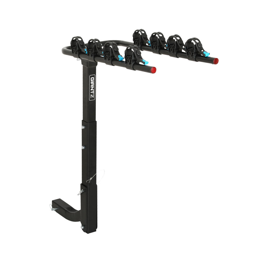 DS NA Bike Carrier 4 Bicycle Car Rear Rack Hitch Mount 2