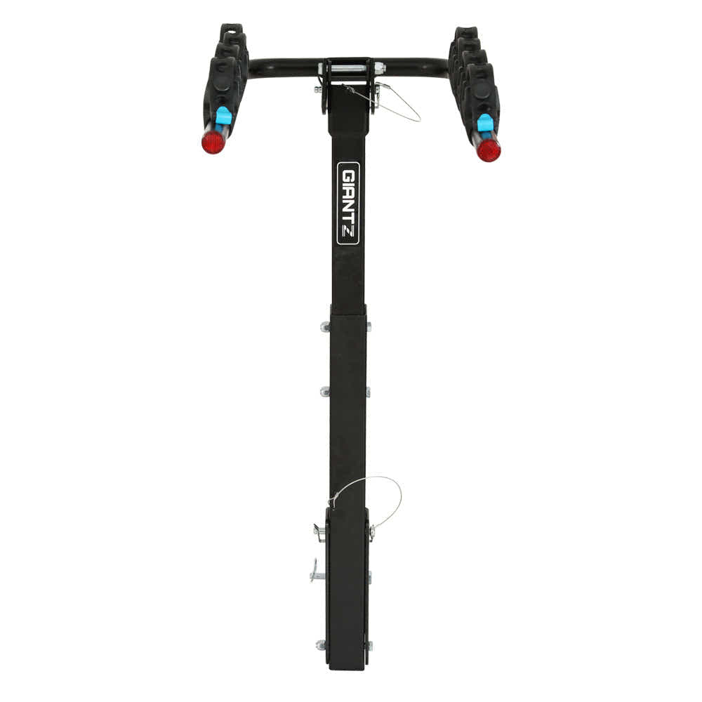 DS NA Bike Carrier 4 Bicycle Car Rear Rack Hitch Mount 2" Towbar Foldable Steel