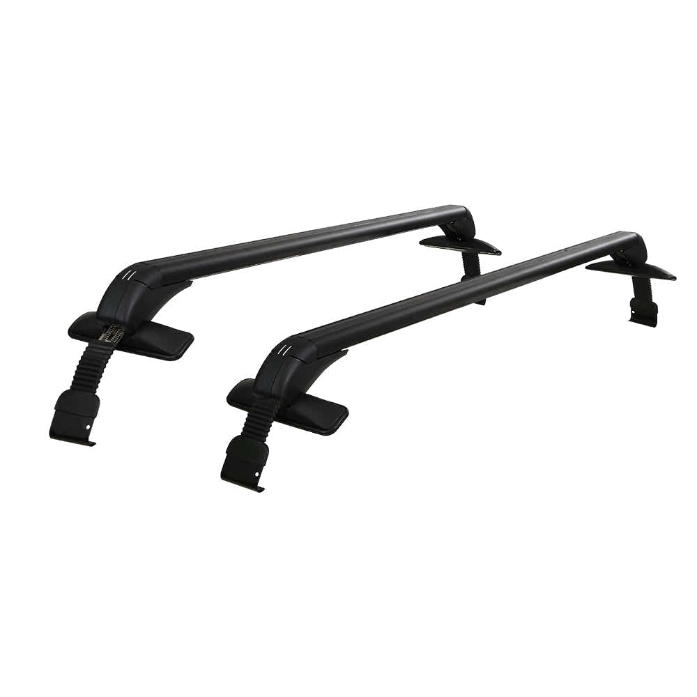 Universal Car Roof Rack Cross Bars 90cm Aluminium Adjustable Lockable 45kg