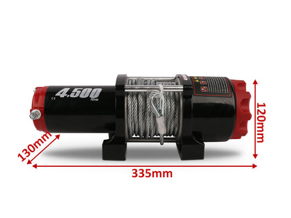 4500lbs Winch-Steel rope