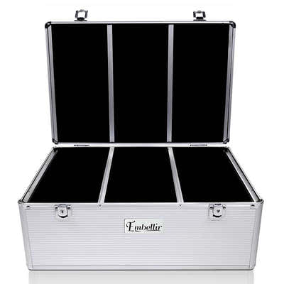 DS NA CD Case DVD Cases Storage Box 500 Discs Aluminium Case DVD Folders