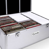 DS NA CD Case DVD Cases Storage Box 500 Discs Aluminium Case DVD Folders