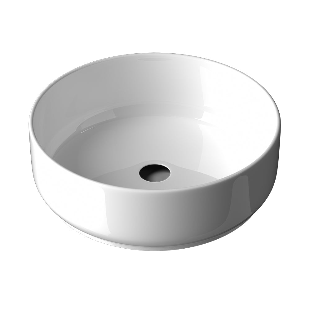 DS NA Cefito Bathroom Basin Ceramic Vanity Basin Above Counter White Hand Wash