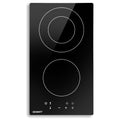 DS NA Electric Ceramic Cooktop 30cm Kitchen Cook Top Hob Touch Control 3-Zone