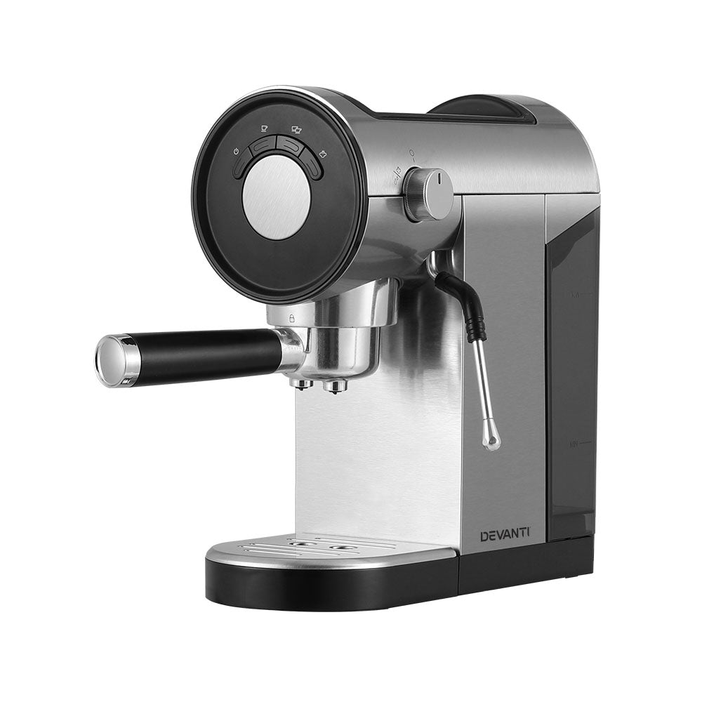 DS NA Devanti Coffee Machine Espresso Maker 20 Bar Milk  Cappuccino Latte Cafe
