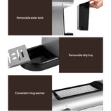 DS NA Devanti Coffee Machine Espresso Maker 20 Bar Milk  Cappuccino Latte Cafe