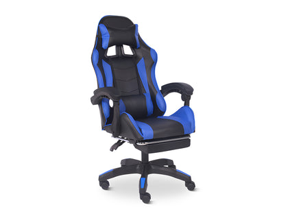 Chano Deluxe Gaming Chair PU Blue