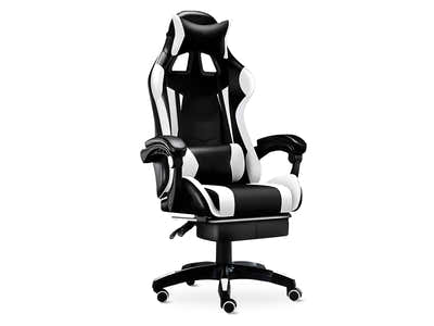 Chano Deluxe Gaming Chair PU White