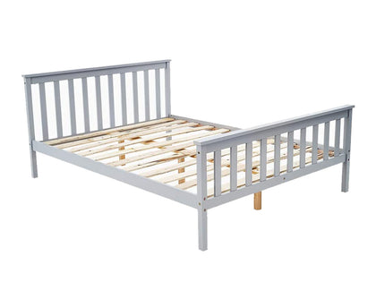 DS Hampshire Bed Frame Double Grey