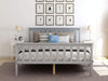T Hampshire Bed Frame Queen Grey