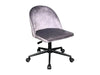 Dallin Office Chair Velvet Grey