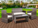 Pansey 4PC Outdoor Sofa Set PE wicker