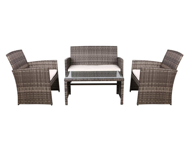 Pansey 4PC Outdoor Sofa Set PE wicker