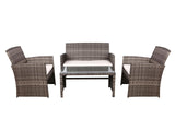 Pansey 4PC Outdoor Sofa Set PE wicker