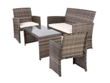 Pansey 4PC Outdoor Sofa Set PE wicker