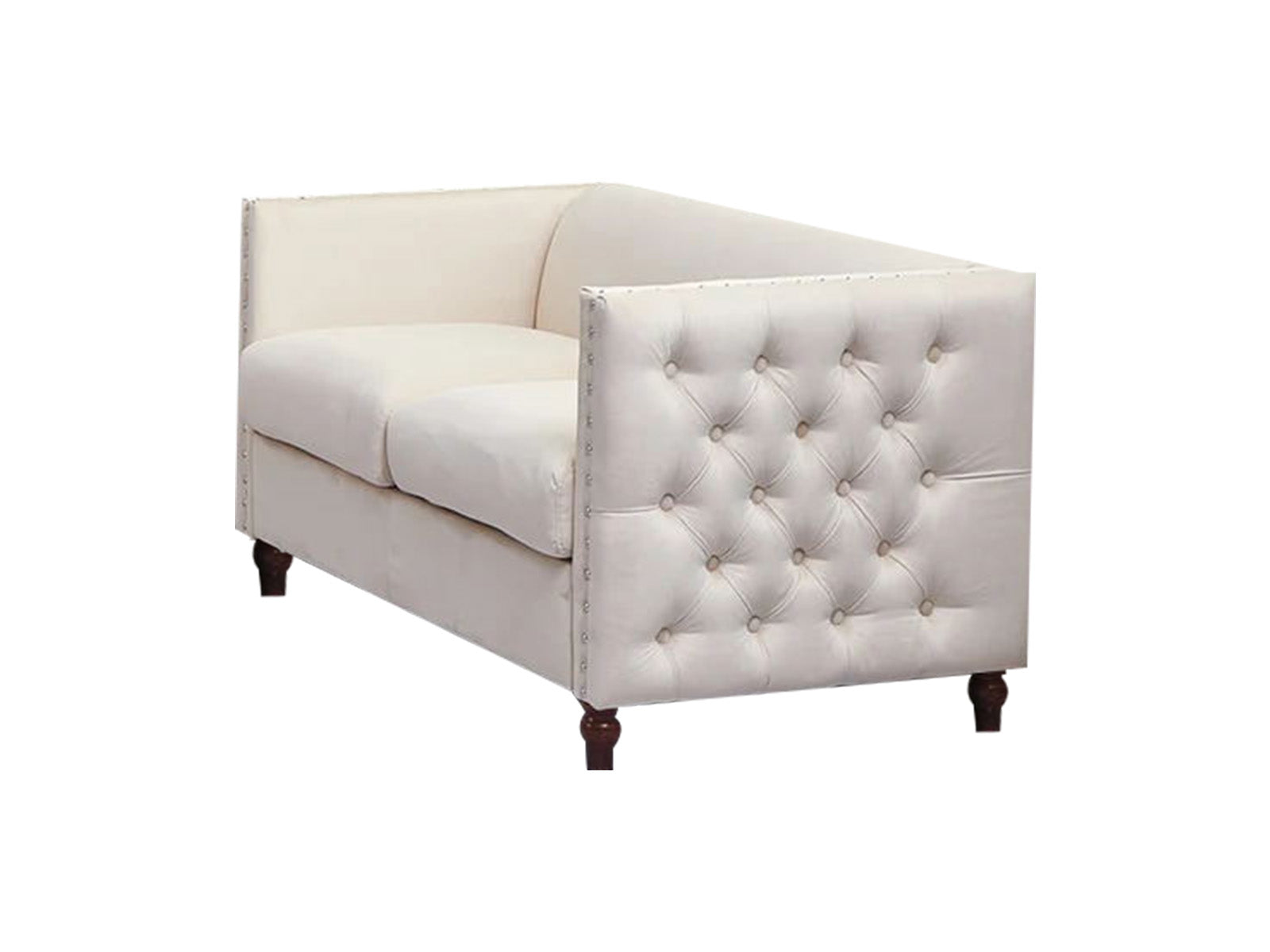 Abbey Sectional Sofa Set - Velvet Beige