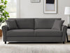 Cozza Linen Sofa Grey