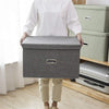 DS BS Collapsible Storage Bins with Lids and Handles-M