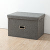 DS BS Collapsible Storage Bins with Lids and Handles-M