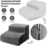 DS BS High Density Foam Pet Stairs - 2 Tiers